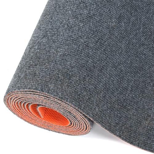 MYOYAY 4ft x 10ft Carpet Runner Hallway Runner Rug with Non-Slip TPE Backing Indoor Outdoor Commercial Area Rugs for Laundry Room Balcony Kitchen Deck Garage Stair