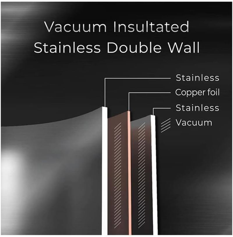 Tiger Corporation Stainless Steel Vacuum Insulated Bottle with Handle, 27-Ounce, Beige, MCZ-S080: Home & Kitchen