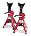 BAISHITE 3 Ton Capacity Steel Jack Stands 1 pair, Lift Height 11-17 inches