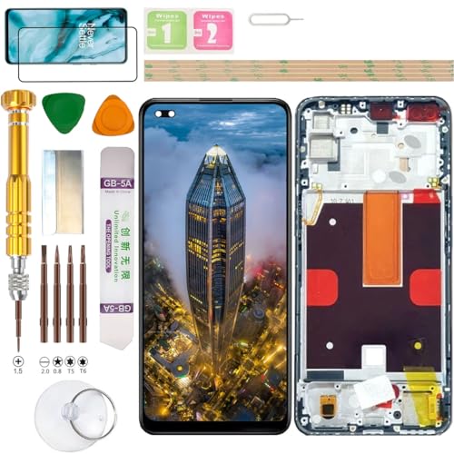 Écran LCD OPPO Reno 4 5G kit remplacement CPH2091 sans empreinte