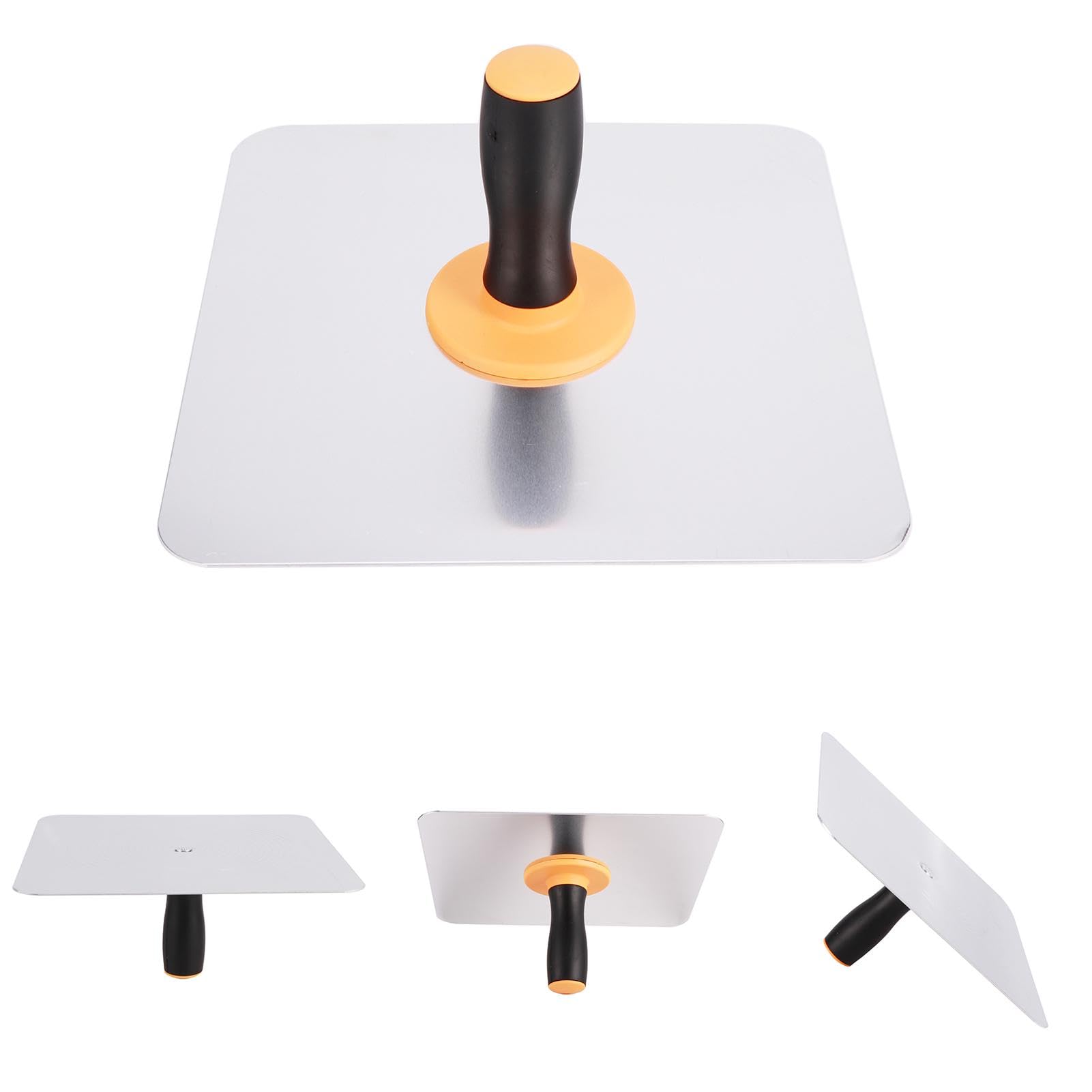 Masonry Hawk, Plaster Mortar Board Holder, Aluminium Home Paint Plastering Hawk with Comfortable Grip Handle, Finishing Plastering Tool for Cement, Mortar, Drywall(Color:1PC)