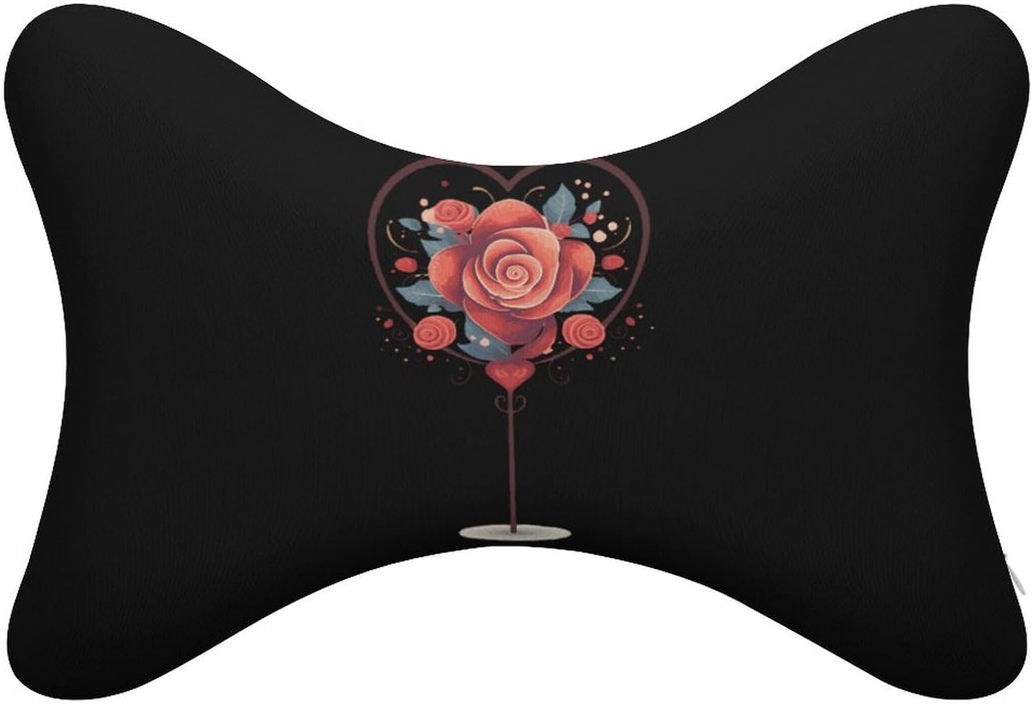 Love Heart Shaped Lollipop 2 Pack Car Neck Pillow Car Headrest Soft Car Pillow for Most Cars