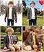 Retro Tweed Blazer for Boy Kids Herringbone Jackets Formal Suit Toddler Prom Tuxedo Classic Coat Fashion Sport Coat Gray 10