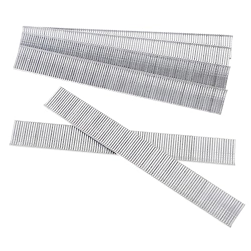NAMOARLY 8000pcs Brad Nails Zinc Coated Finish Nails for Woodworking Brad Nails for Building and Assembly Easy Installati