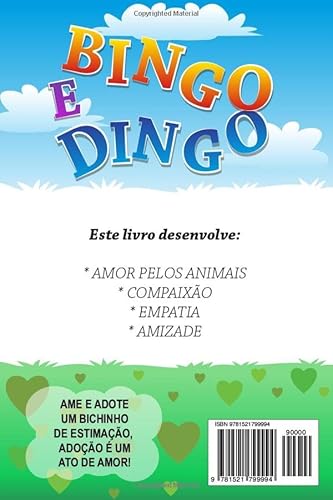 Bindo e Dingo: Bingo conhece seu amigo cachorrinho (Portuguese Edition)