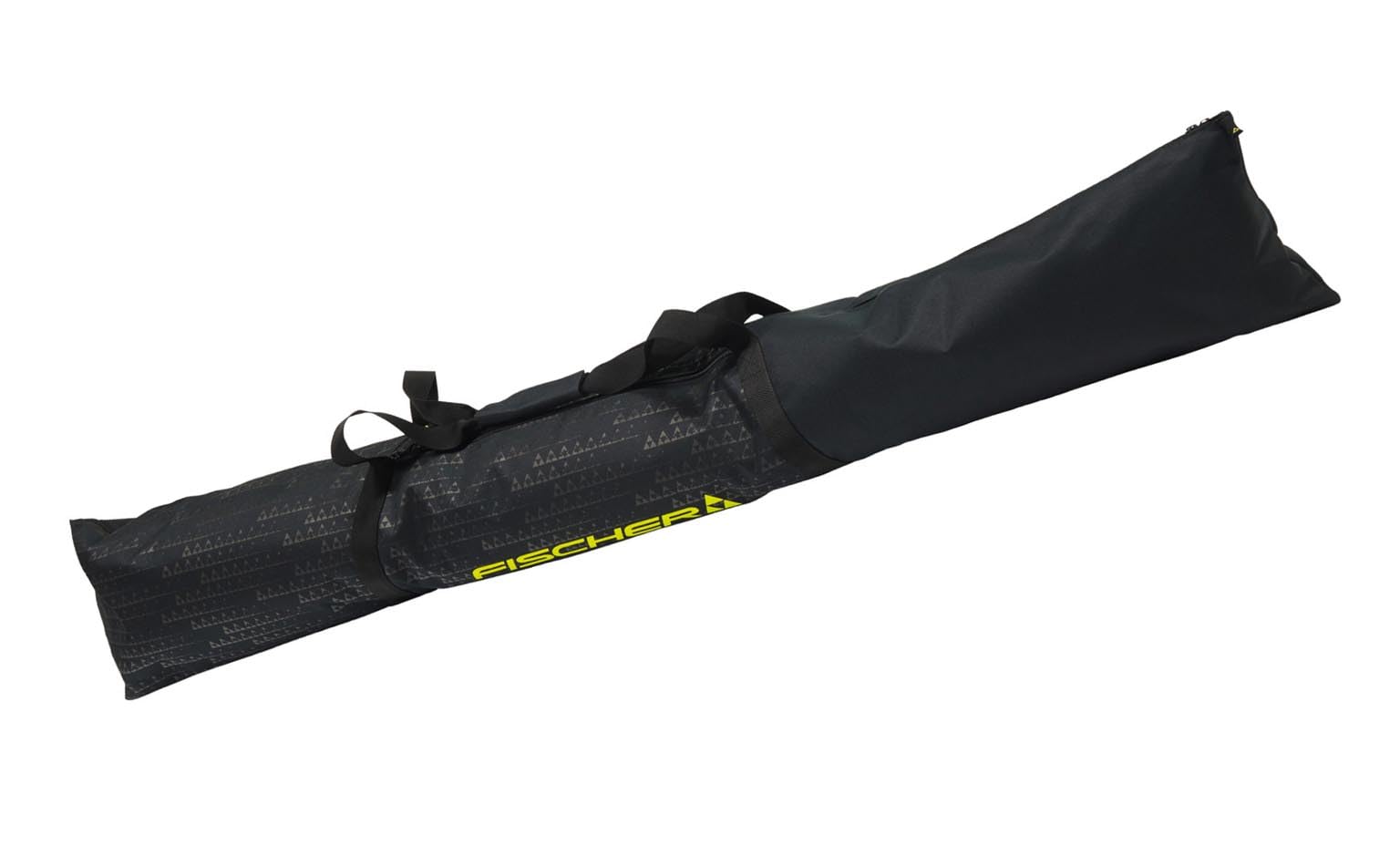 Fischer Skicase ECO XC Sac à skis nordique durable léger et pliable 210 cm de long avec poignées | Capacité de 1 ou 3 paires de skis