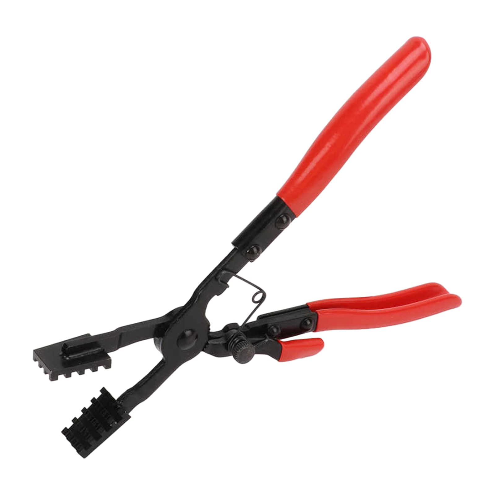 Alicates de abrazadera de manguera de metal texturizado, mango corto, abrazadera de manguera extendida para reparación de coche, herramienta de extracción de alicates de mano