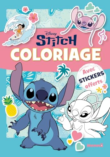 Coloriage Disney Stitch: Avec stickers offerts