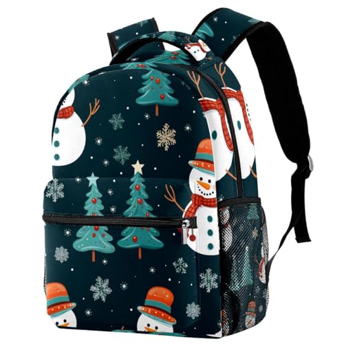 Sac à dos bonhomme de neige Noël pour enfant primaire junior