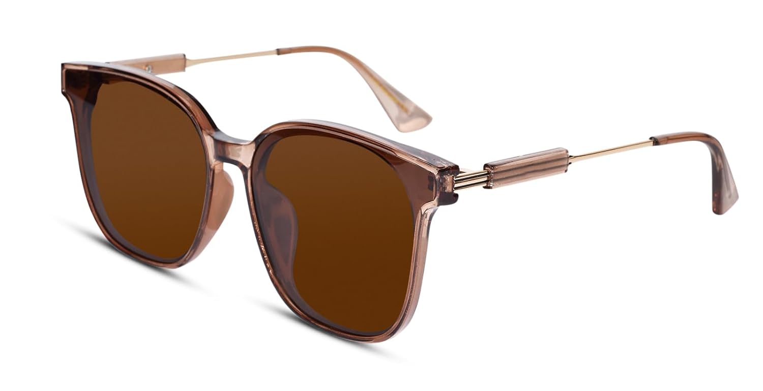 ELINE Luxury Square Sunglasses For Women | Polarized & 100% UV Protected Glasses | Scratch Resistant glasses | Branded Sty... - Review, Price and Buying Guide