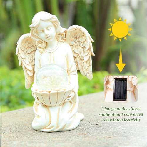 Estatua Ángel para Decoración Exterior miniatura 5