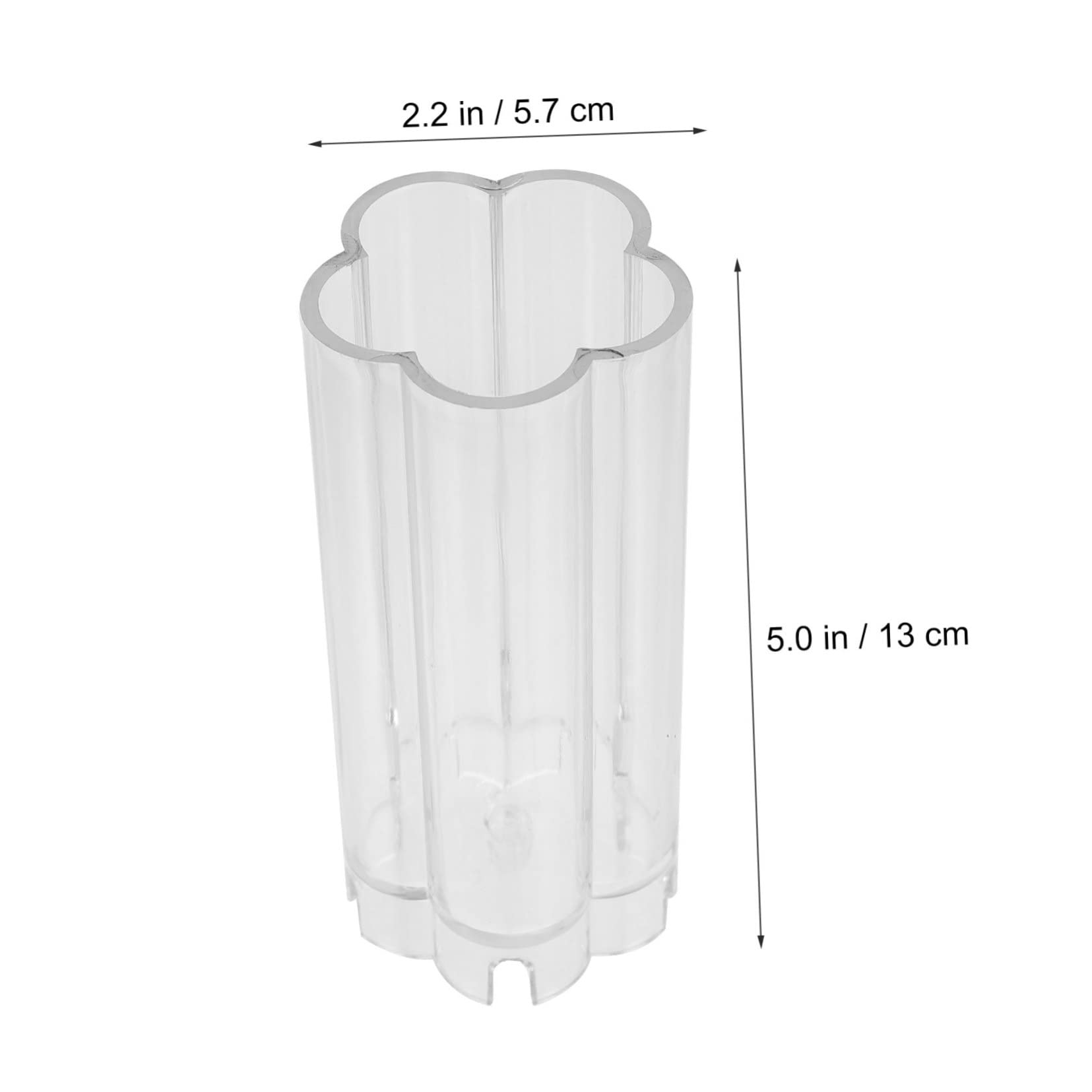 Gadpiparty 3 Piezas Molde de Plástico para Velas Forma de Flor Molde Duradero y Resistente para Manualidades Diy para Fabricar Velas Aromáticas y Jabones Hechos Mano Creativo