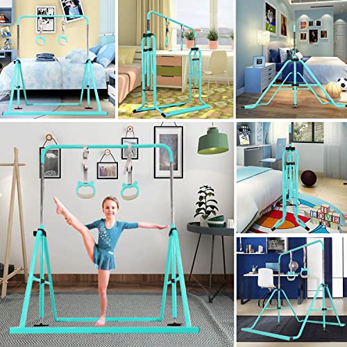 Pregymnastic Updated Folding Gymnastics Kip Bar With Sturdier Base, Easy To Assemble And Dis-Assemble #TOP4