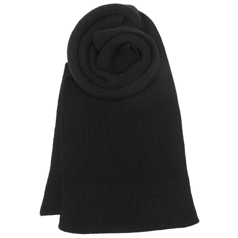 Maison Martin Margielaマフラー ブラック メゾン マルジェラ（Maison Margiela） メンズマフラー】人気
