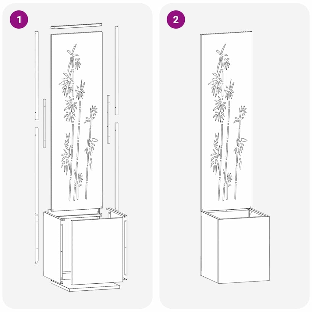 Genérico Pantalla de Privacidad para Jardín Floral Plata 32 x 140 cm,Decoración,Obras de Arte,Carteles, copias y Arte visual-876382