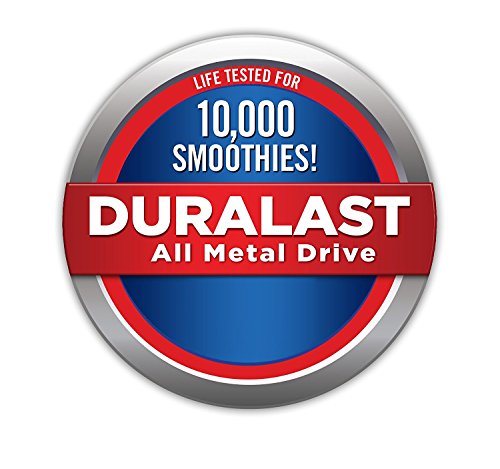 Oster Classic Series 16-Speed Blender with Food Chopper & 5-Cup Glass Jar, Countertop Kitchen Blender, Brushed Nickel image 6