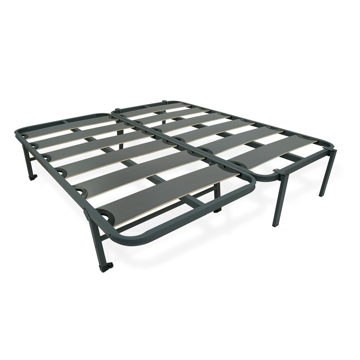 amuéblate online - Cama Canguro Reforzado Completo, Cama Nido Anti-Ruido con 2 Somieres de Láminas Anchas de 90 x 190