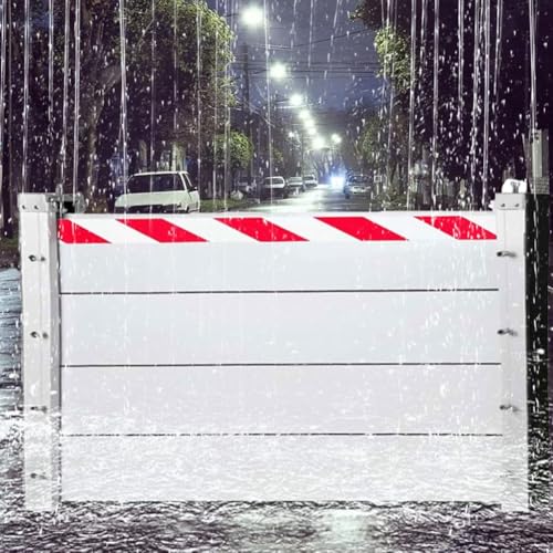 Barrière anti-inondation réutilisable avec panneau d'arrêt d'eau étanche en alu