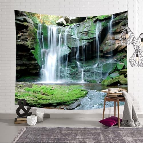 Tapiz de pared de paisaje natural de 130x150 cm para decorar tu salón o dormitorio 4