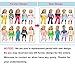 ZITA ELEMENT 10 Complete Sets 18 Inch Doll Clothes Dress and Accessories for 18 Inch Girl Doll Generation Life Doll Clothes Outfits, Total 24 Pcs Doll Clothes for 18 Inch Dolls Xmas Gift