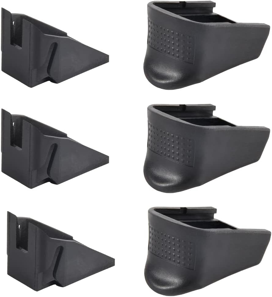 Duyikh 3pc Grip Finger Extension for Glock Model 20 21 29 40 41