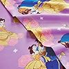 Beauty and The Beast Bedding Twin Bed Set for Girls - Bundle with Belle Bed Sheets with Flat Sheet, Fitted Sheet, Pillowcase, Quilted Bedspread Plus Stickers, More | Beauty and The Beast Sheets Twin #4