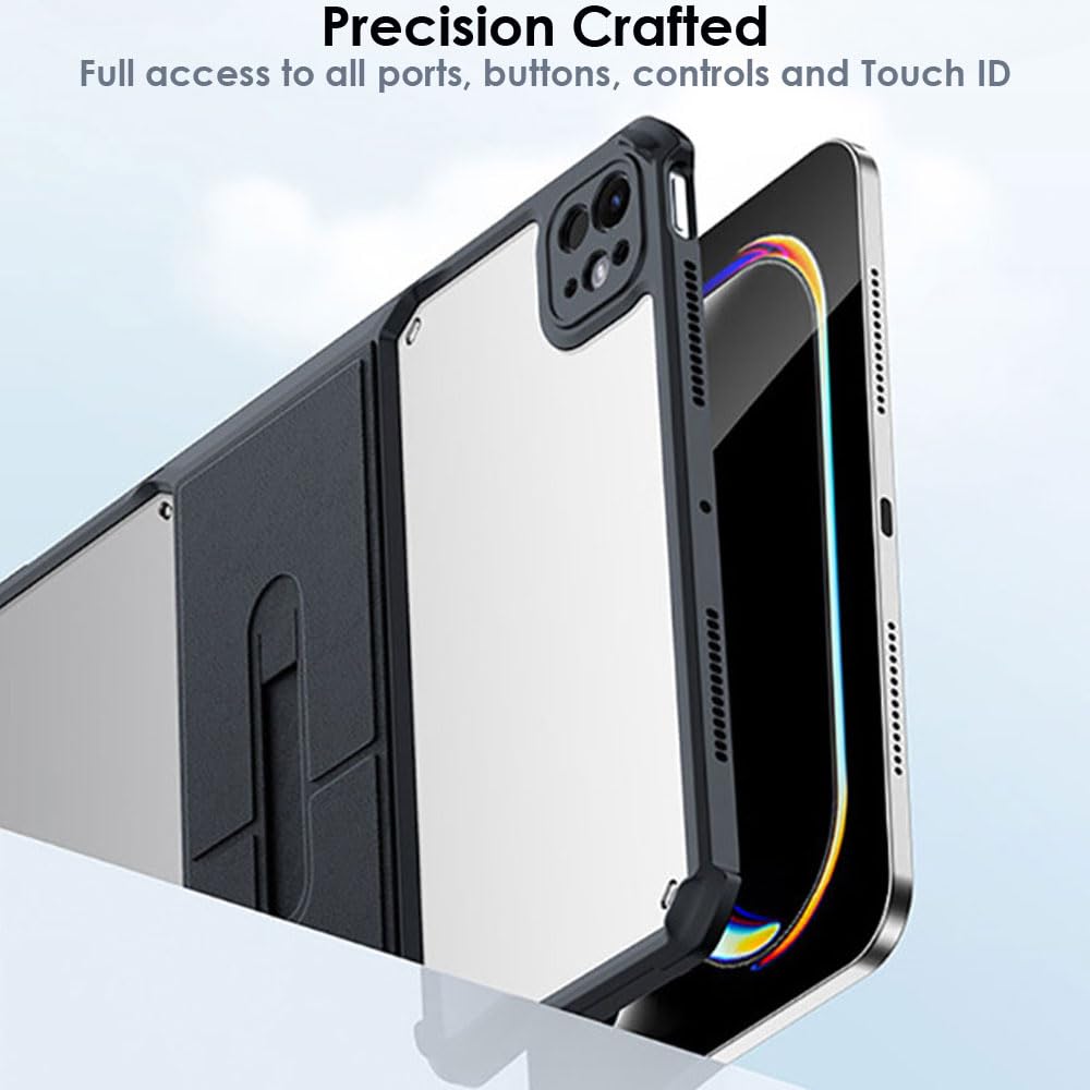 Clear Case For IPad Pro 13-inch (M5) 2025 / (M4) 2024 Shockproof Soft TPU Cover - View #2