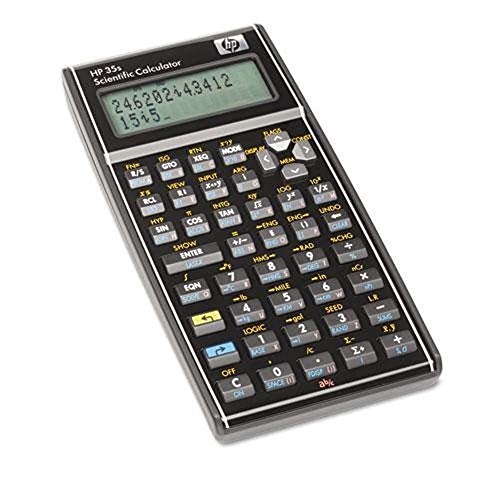 HP 35S Programmable Scientific Calculator, 14-Digit LCD