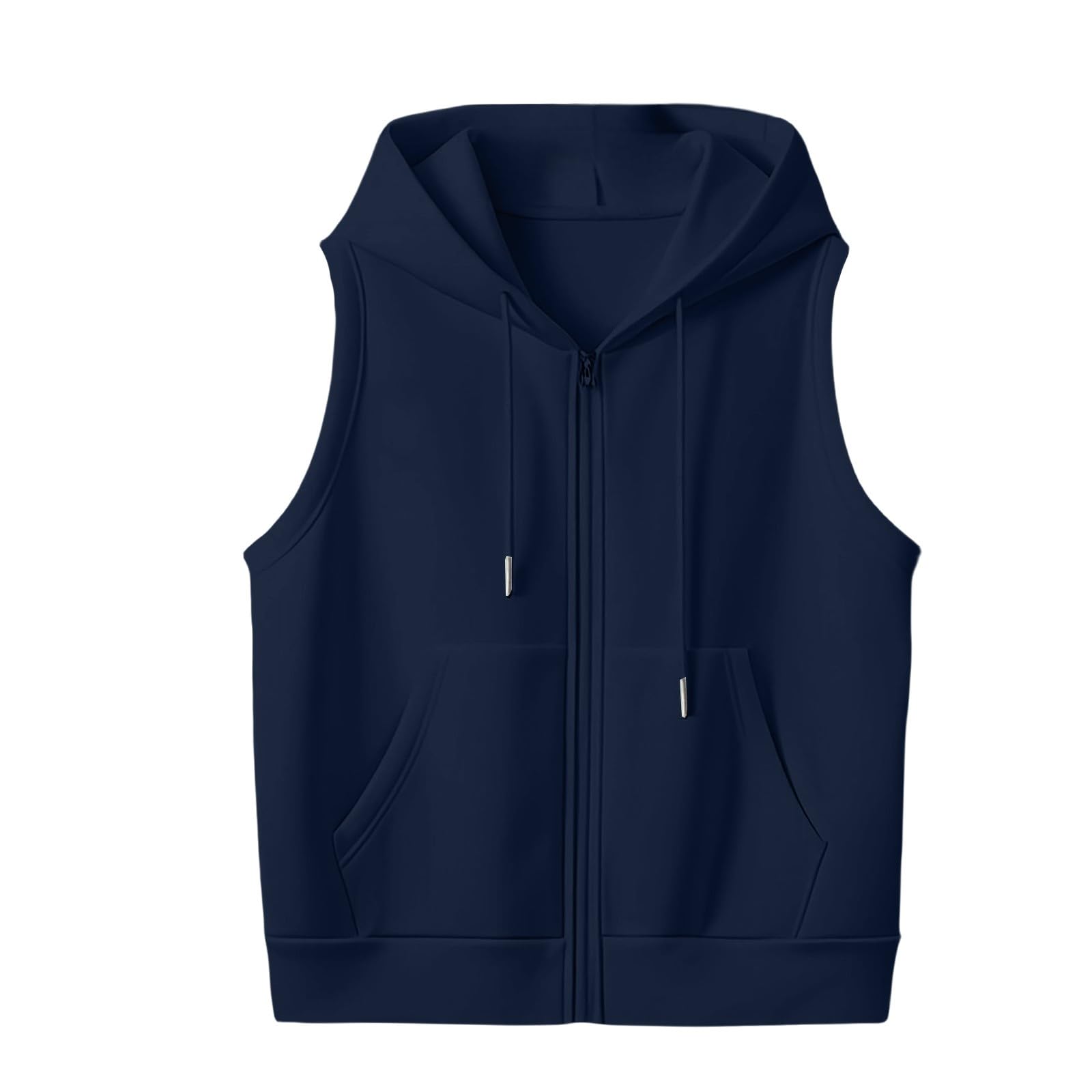 Sudaderas sin mangas para mujer chalecos de colores sólidos transpirables