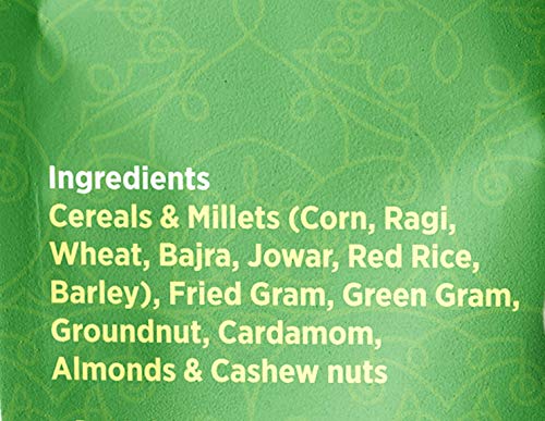 Savastha Multigrain Health Mix Powder | Traditional Sathu Maavu | Nutritious Cereals, Pulses & Nuts Porridge | Balanced Breakfast Food | Multi Millet Mix | No Preservatives | 500gm. 4