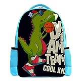 Zaino per bambini blu palla, borsa per scuola primaria per...