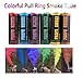 Colorful Pull Ring Smoke Tube - Rainbow 6 Pack
