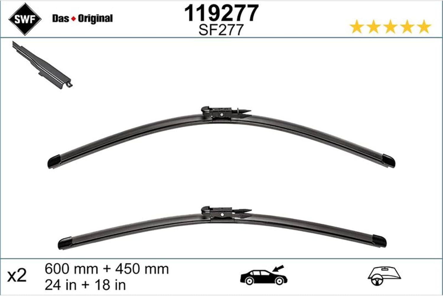 SWF 119277 Wiper Blades