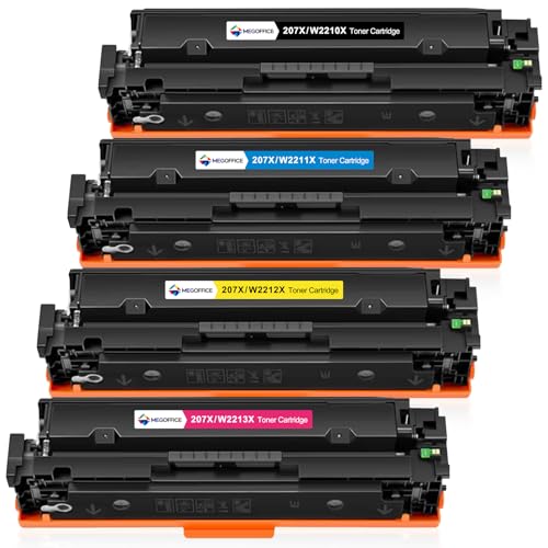 HP 207X Toner Compatible W2210X pour Imprimer Vos Dossiers Télétravail sans Panne