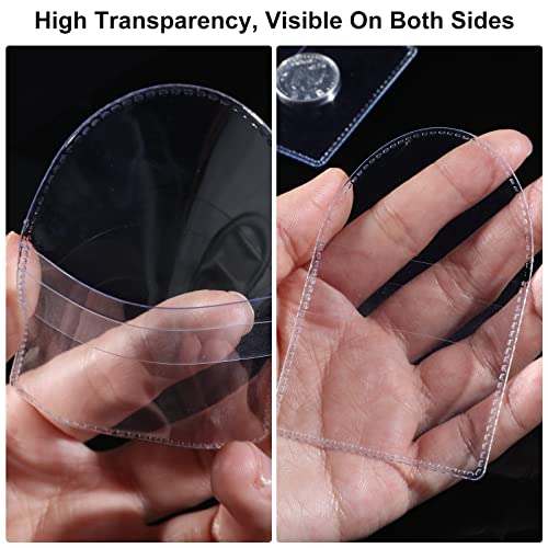 100 Fundas Plásticas Transparentes para Monedas 2 x 2 Pulgadas miniatura 3