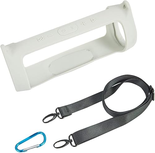 Miniatura 6 de Funda de transporte flexible para proteger la funda protectora de la funda de viaje para JBL Charge 4 Altavoz Bluetooth impermeable (gris)