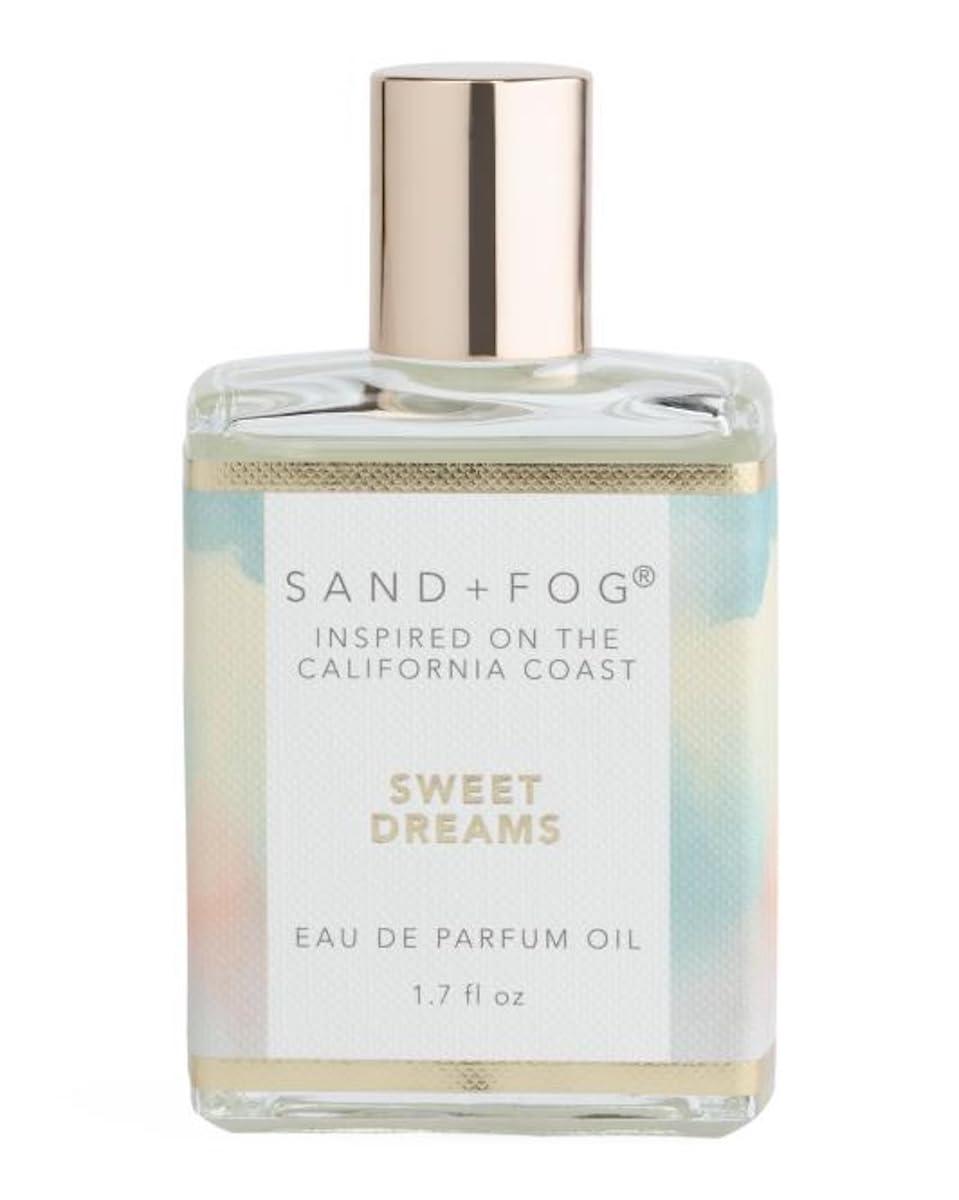 Sand and Fog Eau de Parfum Oil, 1.7 fl oz Roller Applicator (Sweet Dreams)