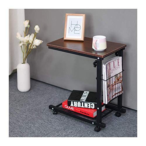 ZXYY Mobile Day Coffee Table Height Adjustable Table Stand with 4 Lock