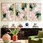Pink Green Wall Art