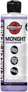 Renegade Products Midnight Correction Glaze - High Gloss Polish for Dark Paints | Removes Swirls, Haze & Fine Scratches | Enhances Depth & Shine | Professional Detailer Grade (16 OZ)