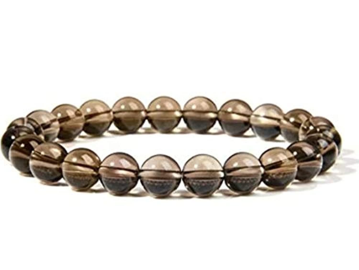 Reiki crystal product natural 8 mm smoky quartz bracelet (B08P3SCSV5) Amazon Price History, Amazon Price Tracker