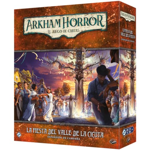 Fantasy Flight Games | Arkham Horror LCG: La Fiesta del Valle de la Cicuta Expansión de Campaña | Juego de Cartas | A Partir de 14 Años | De 1 a 4 Jugadores | 30-120 Minutos por Partida | Español