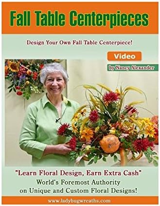 Ladybug Wreaths Certified DIY, Fall Crafts, Thanksgiving Centerpiece, Craft Your Own Table Decorations for Thanksgiving, DVD Video
