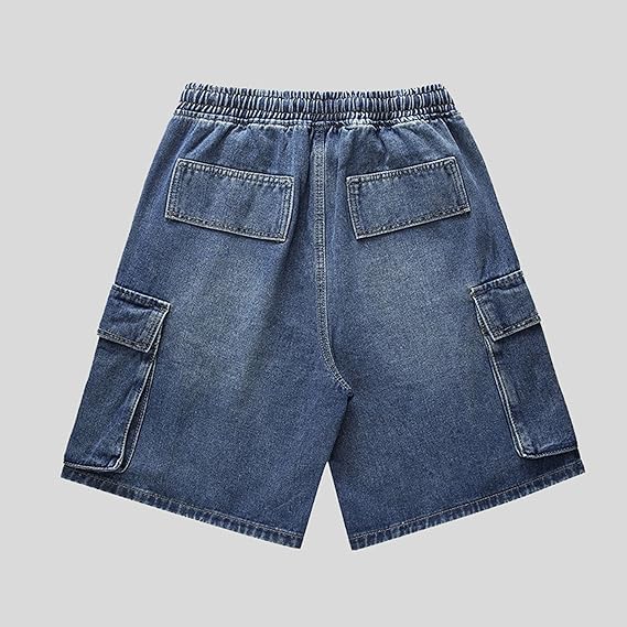 Maiyifu-GJ Shorts Jeans Casual Hombre Verano miniatura 3