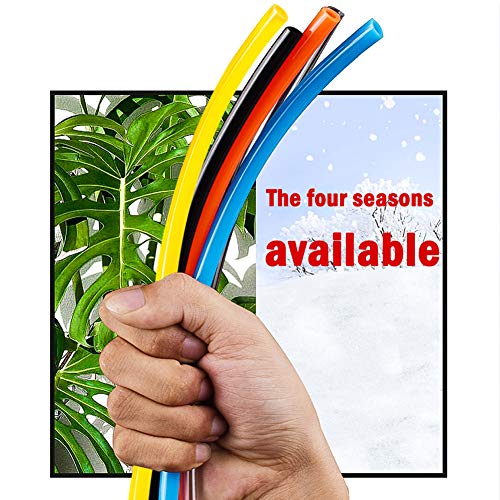 Tuyau Pneumatique TPU Transparent 4x2.5mm - Longueur 9.8 Mètres - Pour Compresseur D'air Et Outils