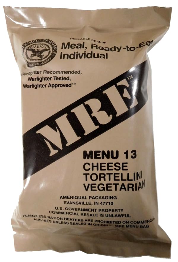Miniatura 1 de Ammo Can Man Militar  Inspección MRE 2024  Elige un menú  Comidas nutricionales completas para soldados  Larga vida útil  Comidas listas para comer