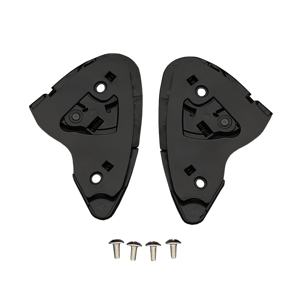 1 Pair CWR-F Replacement Base Plate Set for RF-1200, RF-SR,X14,Z7,NXR X-Spirit Helmets,Screws are Included