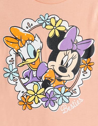 Image of Disney Mickey Mouse & Friends Girls' 2-Piece T-Shirt and Shorts Set for Baby & Kids