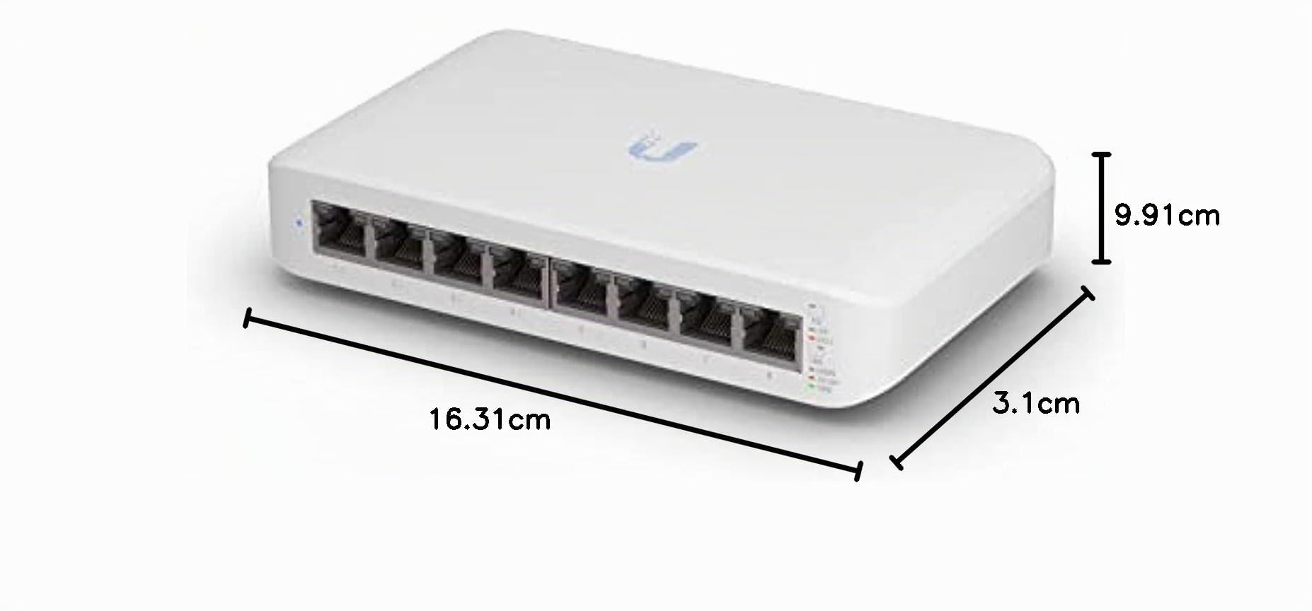 Commutateur Ubiquiti Usw-Lite-8-Poe Unifi Switch Lite-8
