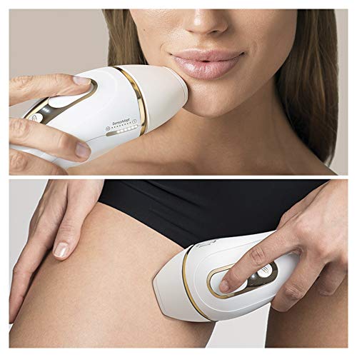 Braun Silk·expert Pro 5 Nieuwste Generatie IPL Ontharing, Alternatief Voor Laserontharing, Zichtbare Ontharing, PL5137, Wit/Goud - Image 5